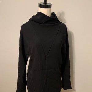 Balenciaga Crepe Open-Back Top